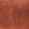 thumbnail image 5 of Parkland Collection Iphis Transitional Quilted Burnt Orange Throw Pillow, 5 of 5