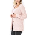 thumbnail image 2 of KOGMO Womens Popcorn Sweater Cardigans with Buttons and Pockets, 2 of 4