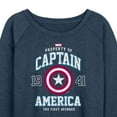 thumbnail image 3 of Marvel Captain America - The First Avenger - Women's French Terry Pullover Sweatshirt, 3 of 5