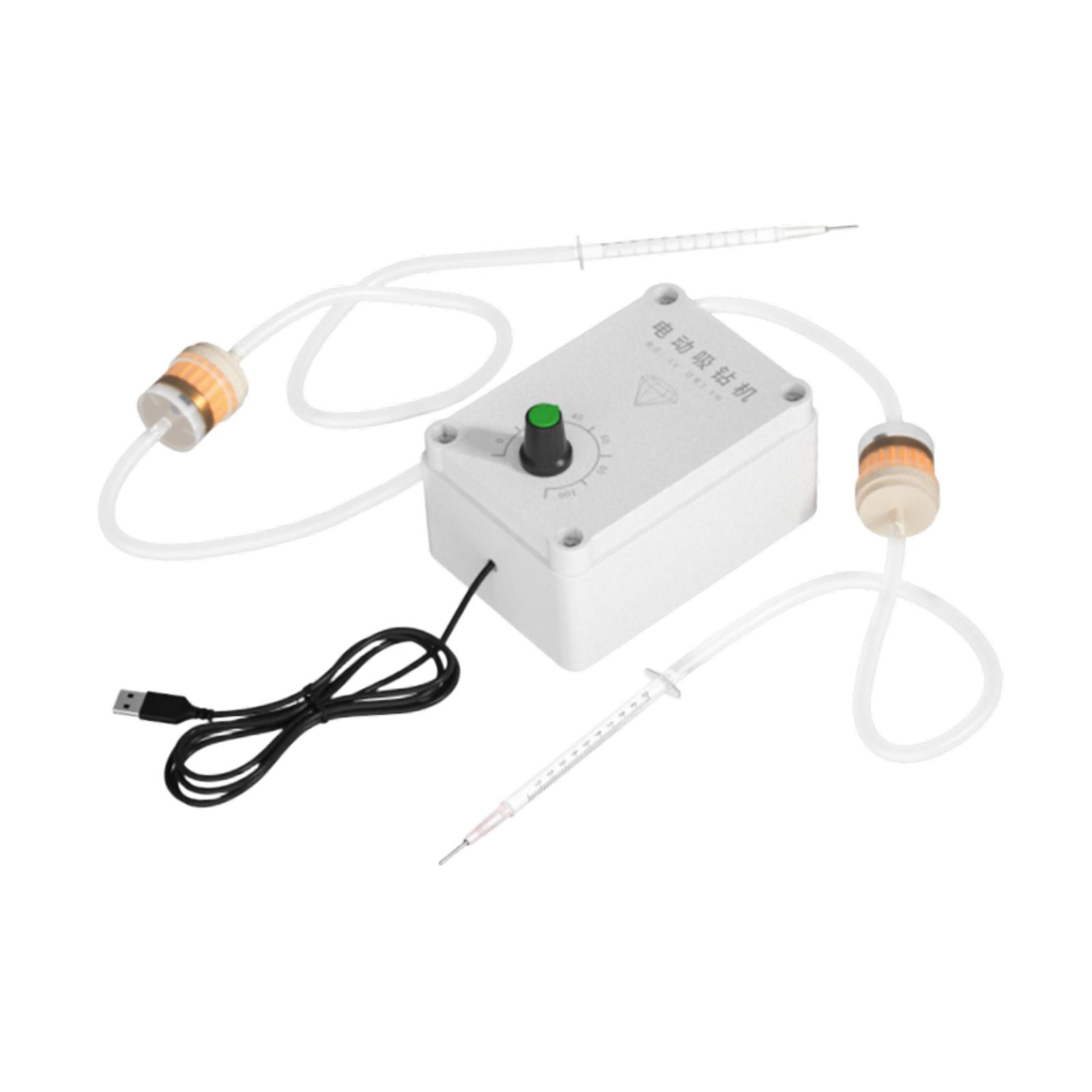 QccHieUs Electric Stones Art Painting Pen Kit 2 Pens Strong Power Low Noise Practical Art