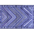 thumbnail image 1 of Ahgly Company Machine Washable Indoor Rectangle Persian Blue Traditional Area Rugs, 7' x 10', 1 of 4