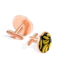 thumbnail image 3 of Banana Elegant Stainless Steel Shirt Cufflinks for Formal Attire - for Business Meetings and Special Events, 3 of 6