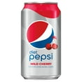 thumbnail image 3 of Diet Pepsi Wild Cherry Soda 12oz Cans, Quantity of 24, 3 of 6