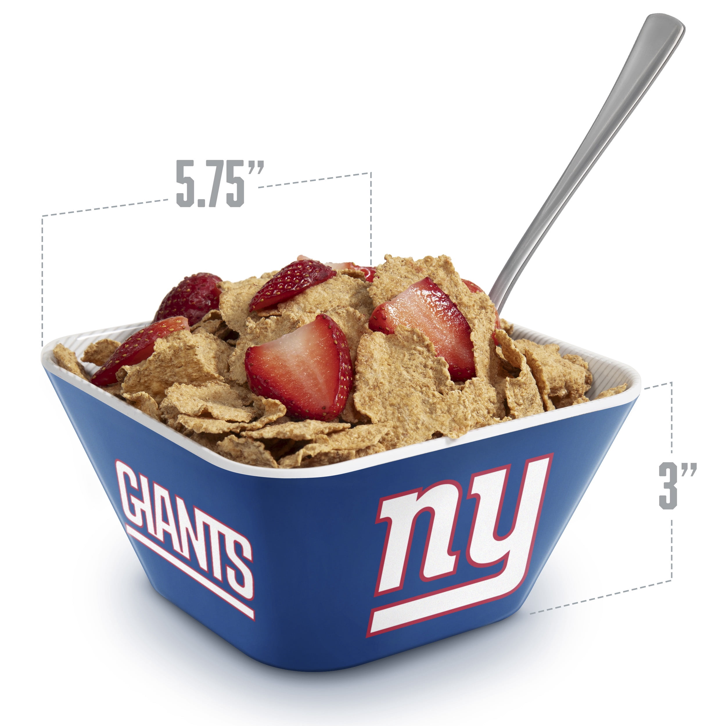 YouTheFan NFL New York Giants Small Snack Bowl