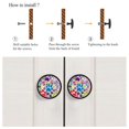 thumbnail image 4 of 4 Pcs Paw Knobs for Kitchen Cabinet Cupboard Dresser Bookcase Drawer Pulls Handles Round Home Decor, 4 of 5