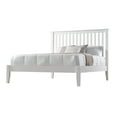 thumbnail image 2 of Mission Style King Size Platform Bed - White Finish, 2 of 5