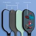 thumbnail image 3 of NIBOLOG Kids Pickleball Paddle Cartoon Print Lightweight Glass Fiber Children Pickleball Racket Pickleball Accessories Birthday Gift, 3 of 8