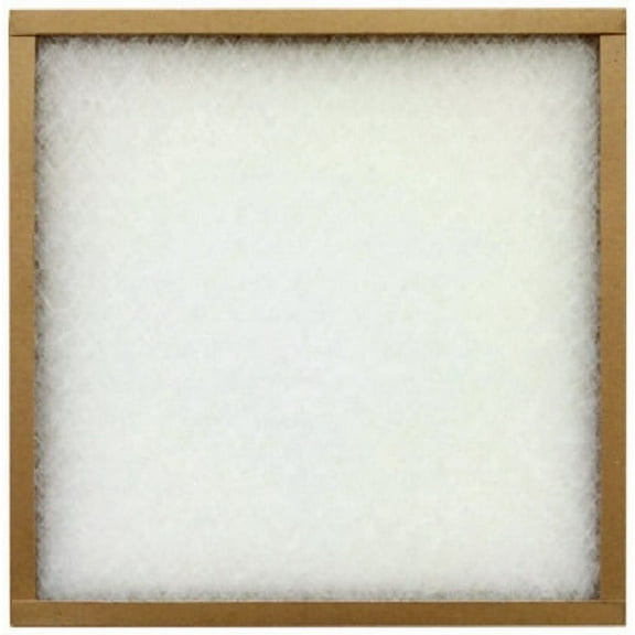 AAF/Flanders 10055.011212 12" x 12" x 1" EZ Flow II Fiberglass Disposable Furnace Filter MERV 4 - Case of 12