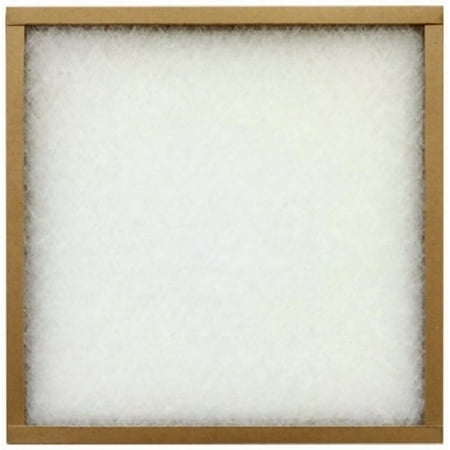 AAF/Flanders 10055.011212 12" x 12" x 1" EZ Flow II Fiberglass Disposable Furnace Filter MERV 4 - Case of 12