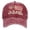 Red, variant on Men'S Hats Classic Embroidered Anniversary Baseball Cap Adjustable Snapback Hat for Men and Women