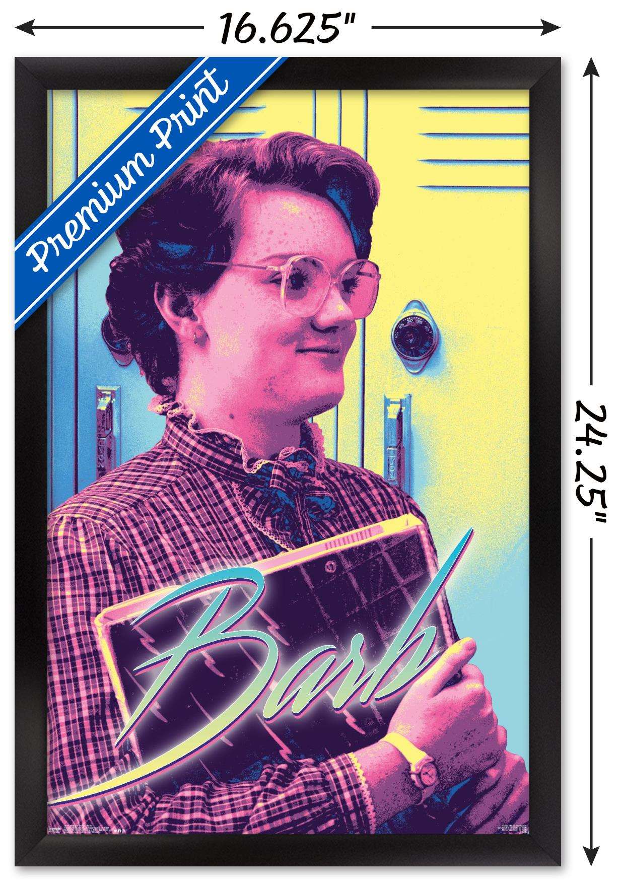 Netflix Stranger Things - Barb Wall Poster, 14.725" x 22.375", Framed