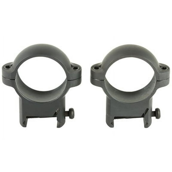 Burris Signature Zee Rings, 1" High Scope Rings, Weaver, Matte Black - 420531