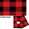 Red Buffalo Plaid Lumberjack Tissue Paper for Christmas Valentines Day or Fathers Day, 24 Sheets