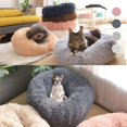 thumbnail image 4 of Dog Bed Donut Soft Plush Round Pet Bed For Deep Sleep Of Dogs Cats, 4 of 4