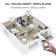 thumbnail image 4 of Sensor de Sirena Inteligente Wifi Tuya Alarma Audible y Visual 90dB, 4 of 8