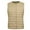 210#Khaki, variant on Women's Light Down Jacket Women's Large Size Slim Short Winter Waistcoat Lnternal Zip Teddy Long Coat Jacket Lapel Tweed Pea Coat For Women