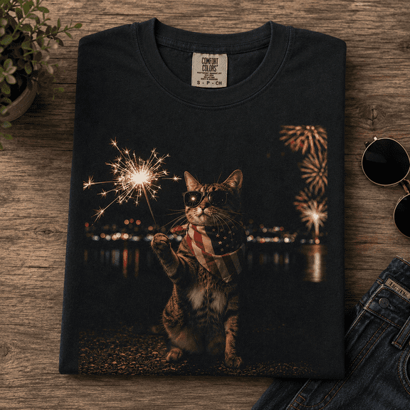 Olvira02 America Raccoon Shirt, Funny Patriotic Hot Dog 4th Of July Tee, Cute USA Comfort Colors T-Shirt