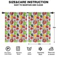 thumbnail image 2 of Blackout Kids Curtains,Gray Football Elements Pattern Childrens Insulated Curtains Set Of 2,Bedroom Essentials,Toddler Room Decor 42"x54", 2 of 5