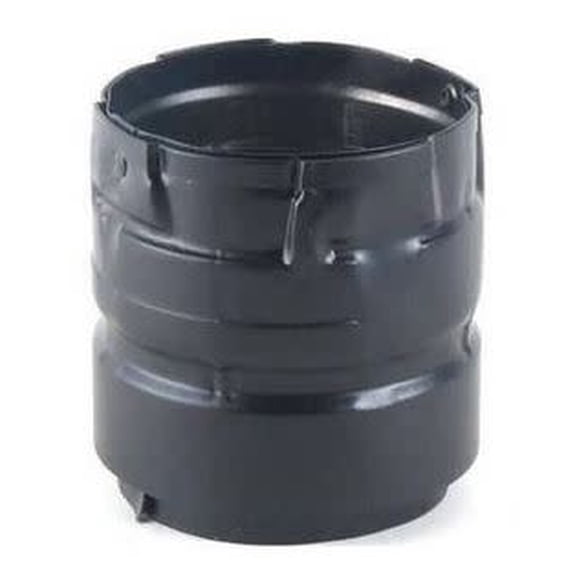 4'' PelletVent Pro Black Appliance Adapter - 4PVP-ADB