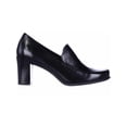 thumbnail image 3 of Franco Sarto Nolan Tailored Slip-on Loafer Pumps, Black, 3 of 5