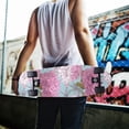 thumbnail image 7 of 44"x10" Skateboard Grip Tape Protector Sheets Nonslip Protection Griptape Sheet for Outdoor Sports Pink Peony Pattern, 7 of 7