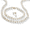 White/14k Gold-Plated Sterling Silver, variant on PalmBeach Jewelry Sterling Silver Round Genuine Cultured Freshwater Pearl Stud Earring, Necklace and Bracelet Set, 18 inches