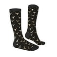 thumbnail image 3 of Balery Cow Skulls Fun Novelty Socks Men'S Women'S Crew Socks Funny Crazy Novelty Socks Quirky And Cool Socks, 3 of 9