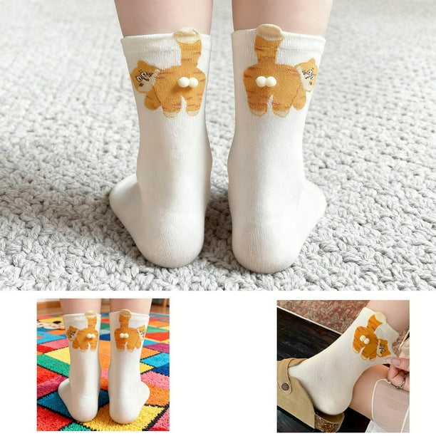 Calcetines bonitos de punto para Navidad, calcetines de invierno cálidos de ganchillo a mano, varios estilos, regalos de Navidad para UA Socks
