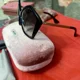 thumbnail image 3 of MIU MIU Pentagon SMU 11N 57014 1AB0A7 Black Gold / Grey Gradient Sunglasses Wmns, 3 of 6