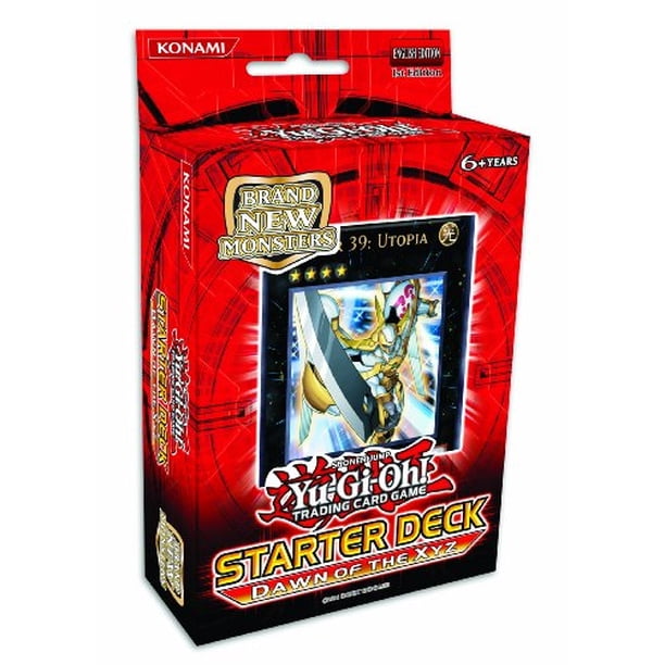 Yugioh ZEXAL 2011 Starter Deck Dawn of The XYZ Nueva Serie Nuevo tipo de  monstruo! YU-GI-OH! YU-GI-OH! | Walmart en lnea