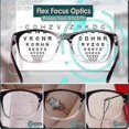 thumbnail image 3 of Auto Adjusting Bifocal Reading Glasses Mulifocal +50 To +250 - One Power Readers, 3 of 5