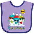 thumbnail image 3 of Inktastic Mele Kalikimaka Boys or Girls Baby Bib, 3 of 4