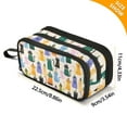 thumbnail image 4 of FORMRS Pencil Case with 3 Compartments Zipper Pouch, Elementary School Level and up, Cute Cat Pattern, 4 of 8