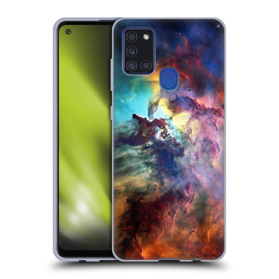 Head Case Designs Officially Licensed Cosmo18 Space Lagoon Nebula Soft Gel Case Compatible with Samsung Galaxy A21s (2020)