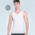 thumbnail image 1 of Chaleco de seda de hielo para fitness, hombros anchos, para correr, deportes, sin costuras, de secado rápido, para uso interior y exterior, para verano, para hombres y mujeres jóvenes, 1 of 1