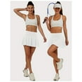 thumbnail image 4 of Tennis Skirt with Pockets, Women's High-Waisted Athletic Skirt, Pleated Skirt for Squash and Golf, Active Sportswear, 4 of 7