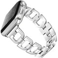thumbnail image 1 of Correa de acero inoxidable Compatible con Apple Watch Band 38 mm 40 mm Mujeres y hombres Iwatch Series 4, Series 3, Series 2 1 Accesorios Pulsera de metal Correa deportiva D-Link (Plata) Zhivalor CZDZ-HY152-5, 1 of 7