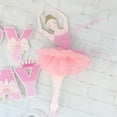 thumbnail image 3 of BEADCEST De Fiesta Con Banner Rosa Y De Bailarina Para Cumpleaños, 3 of 8