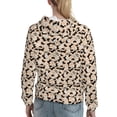 thumbnail image 7 of Lsque Dachshund Pattern Casual Women's Hoodie,Hooded Sweatshirt with Kangaroo Pocket,Pullover Hoodie with Eye-catching Drawstrings-Medium, 7 of 7