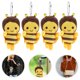 thumbnail image 2 of FELTECHELECTR 10 piezas de peluche de abeja colgante encantador llavero de peluche de abeja adornado llavero de peluche tortuga de peluche, 2 of 7