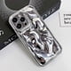 thumbnail image 2 of Meteorite Texture TPU Phone Case with Electroplating Finish for Galaxy, 2 of 4