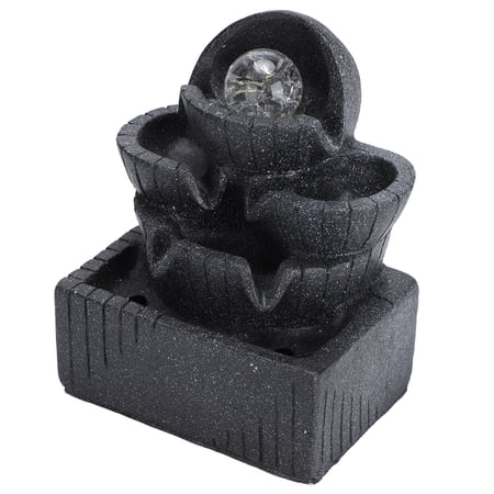 Waterfall Fountain Desktop Fountain Without Atomizer Light and s
Strong Hand-carved and Handmade Exquisite Desktop Decoration