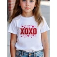 thumbnail image 3 of MAWOTEA Happy Valentine's Day Themed Graphic T-shirts for Kids,Boys and Girls Short Sleeve Crew Neck,Ideal Gift for Birthday,Size 3Year-13Year, 3 of 5