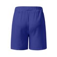 thumbnail image 7 of RUTAYY Men's Outfits 2 Piece Solid Color Short Sleeve Turndown Collar Shirts Shorts with Pocket Lightweight Breathable Holiday Chic Clothing Sets, 7 of 7