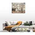 thumbnail image 5 of Farmhouse Barn Wall Art Rustic Country Barn Windmill Pictures Wall Decor God Says You Are Christian Motivational Quotes Canvas Prints for Kitchen Dining Room Bedroom Bathroom 16"x12", 5 of 6