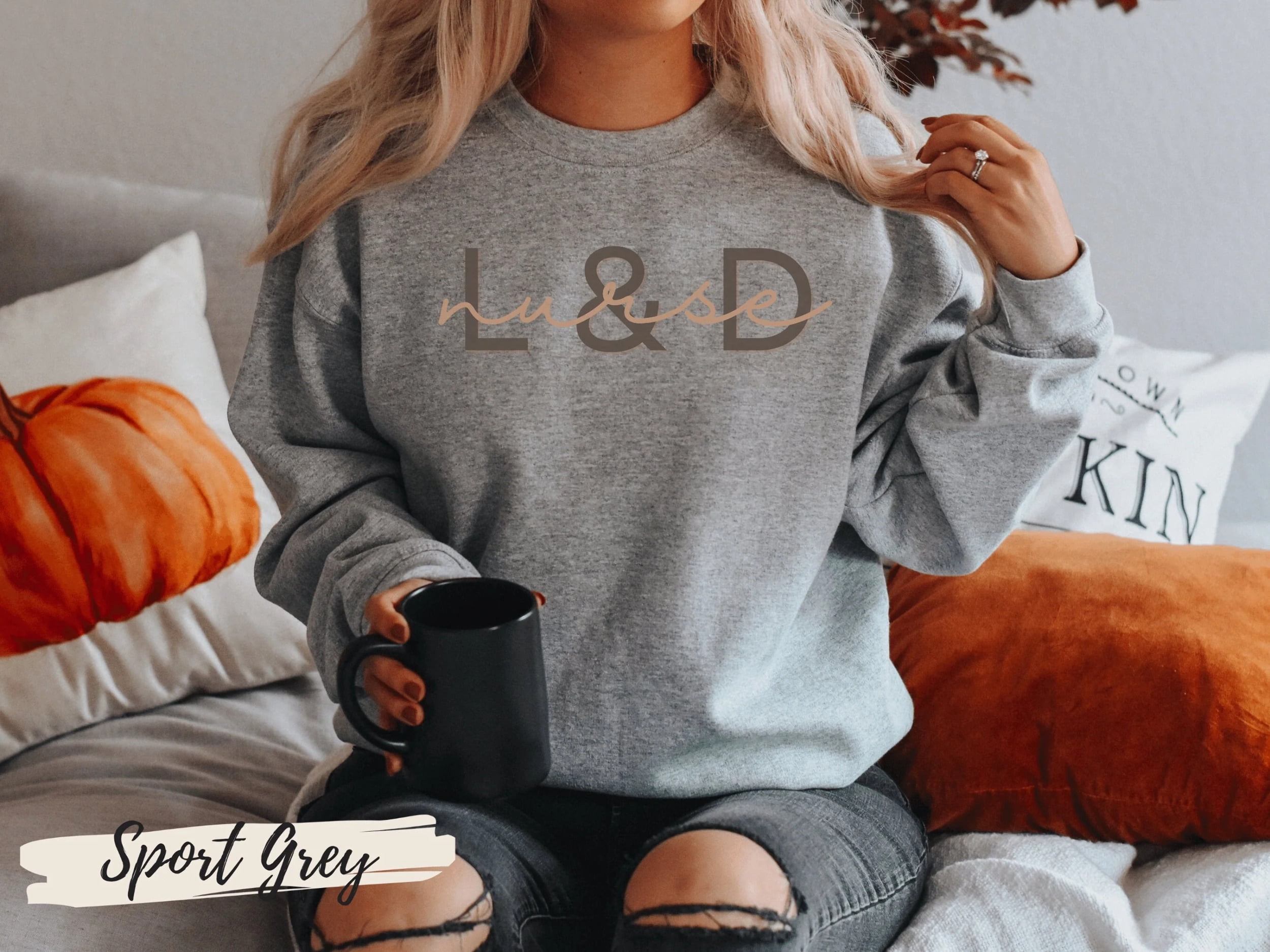 LD Nurse Sweatshirt,Labor and Delivery Nurse Sweatshirt,Nurse Shirt, Labor And Delivery Nurse Sweatshirt, RN Gift, Nursing School Grad