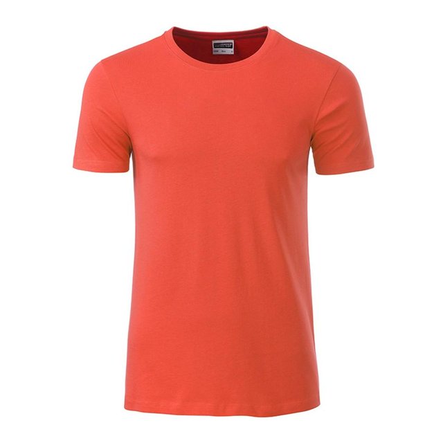 James and Nicholson - Camiseta básica para hombre (Coral)