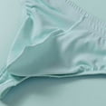 thumbnail image 4 of ZQUUVOU Men's Briefs Solid Color Breathable Underwear Support Pouch (Light Blue,L), 4 of 6