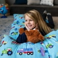 thumbnail image 5 of Wildkin Kids Floor Lounger – Pillow Lounger, Travel-Friendly, Ideal for Sleepovers, Pillows Not Included - Trains, Planes, and Trucks, 5 of 8