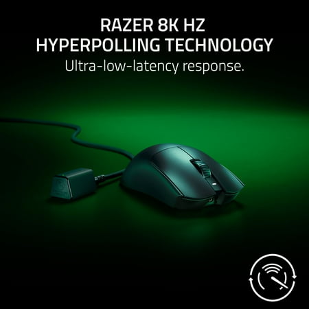 Razer - Viper V3 Pro Ultra-Lightweight Wireless Optical Gaming Mouse with 95 Hour Battery Life - Black
